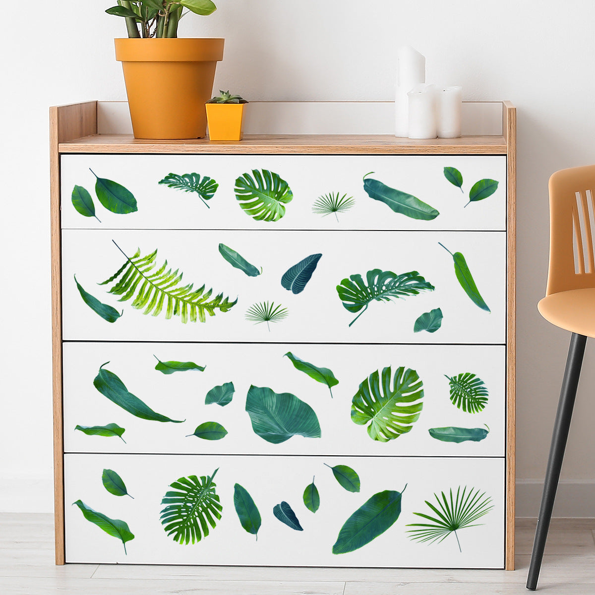 MS228 Green Leaf Wall Sticker Living Room Bedroom Decal Wallpaper Home Decor (No EN71 Certification) MS228 Green Leaf Wall Sticker Living Room Bedroom Decal Wallpaper Home Decor (No EN71 Certification)